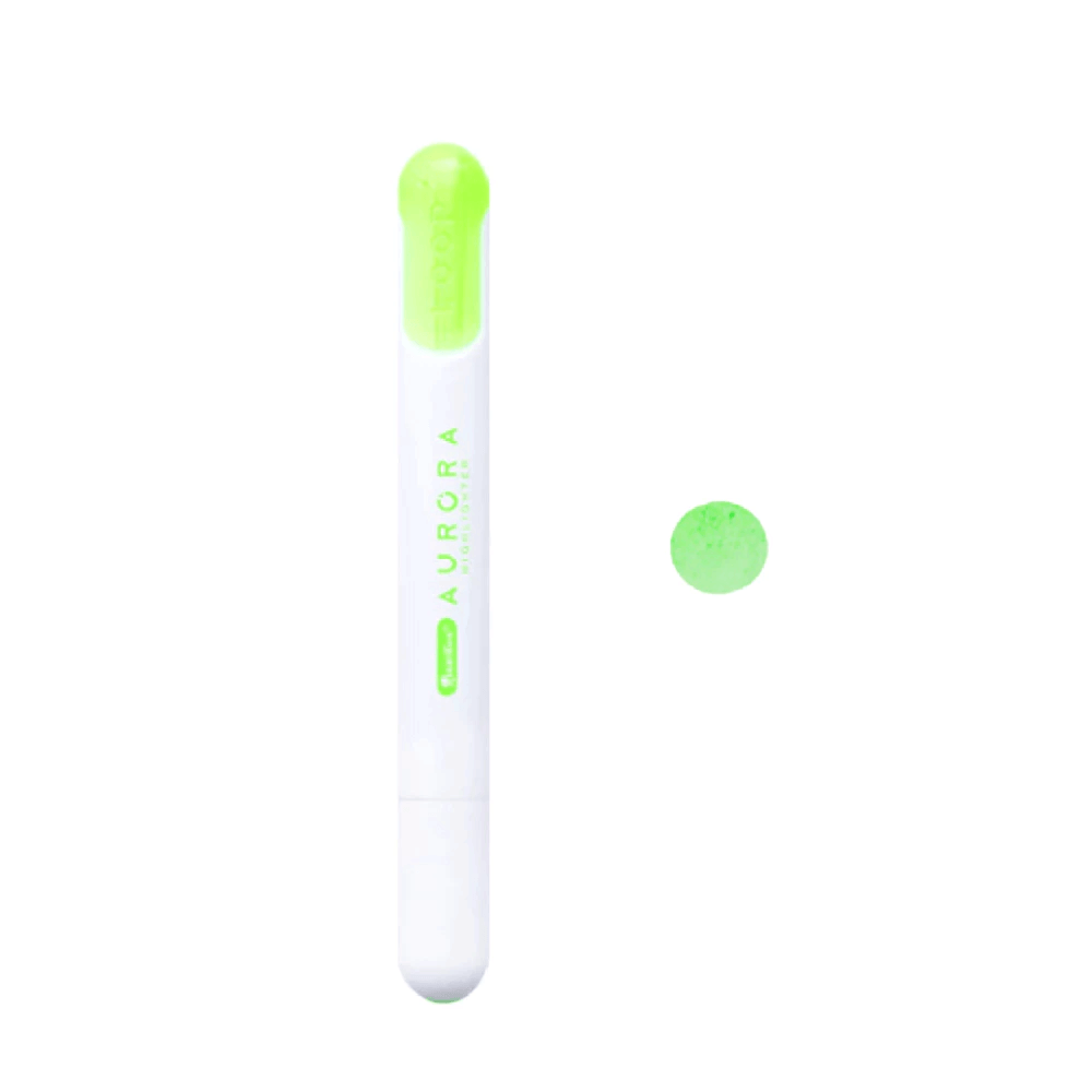 ปากกาไฮไลท์ QUANTUM สีเขียว ขนาดเส้น 2-4 มม._1